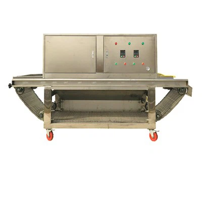 Машина для очистки лука с большой цепочкой