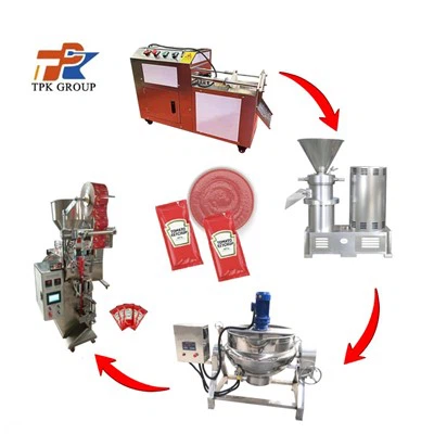 Линия по производству томатной пасты